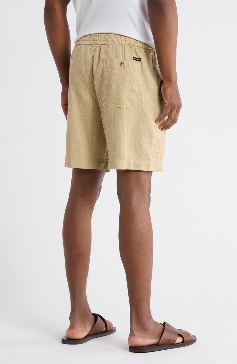 Lucky Brand Dobby Drawstring Shorts, Alternate, color, Incense