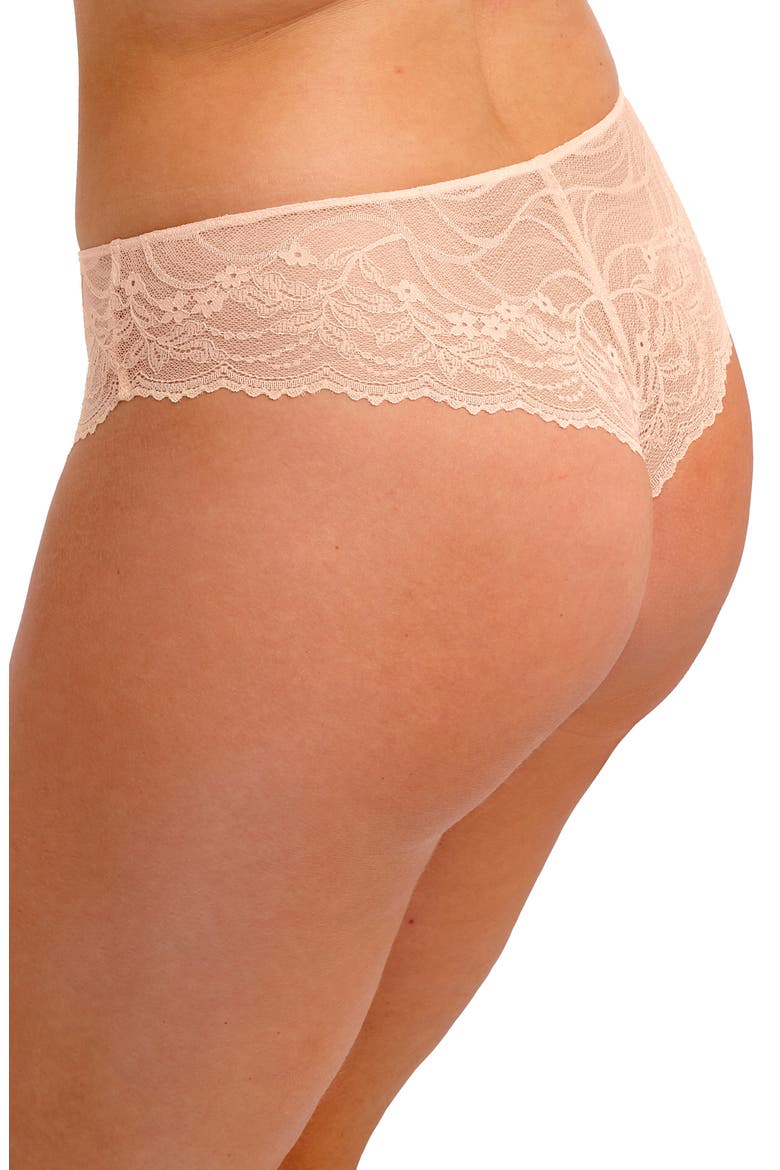 Cesile Brazilian Panties, Alternate, color, PEACH SORBET