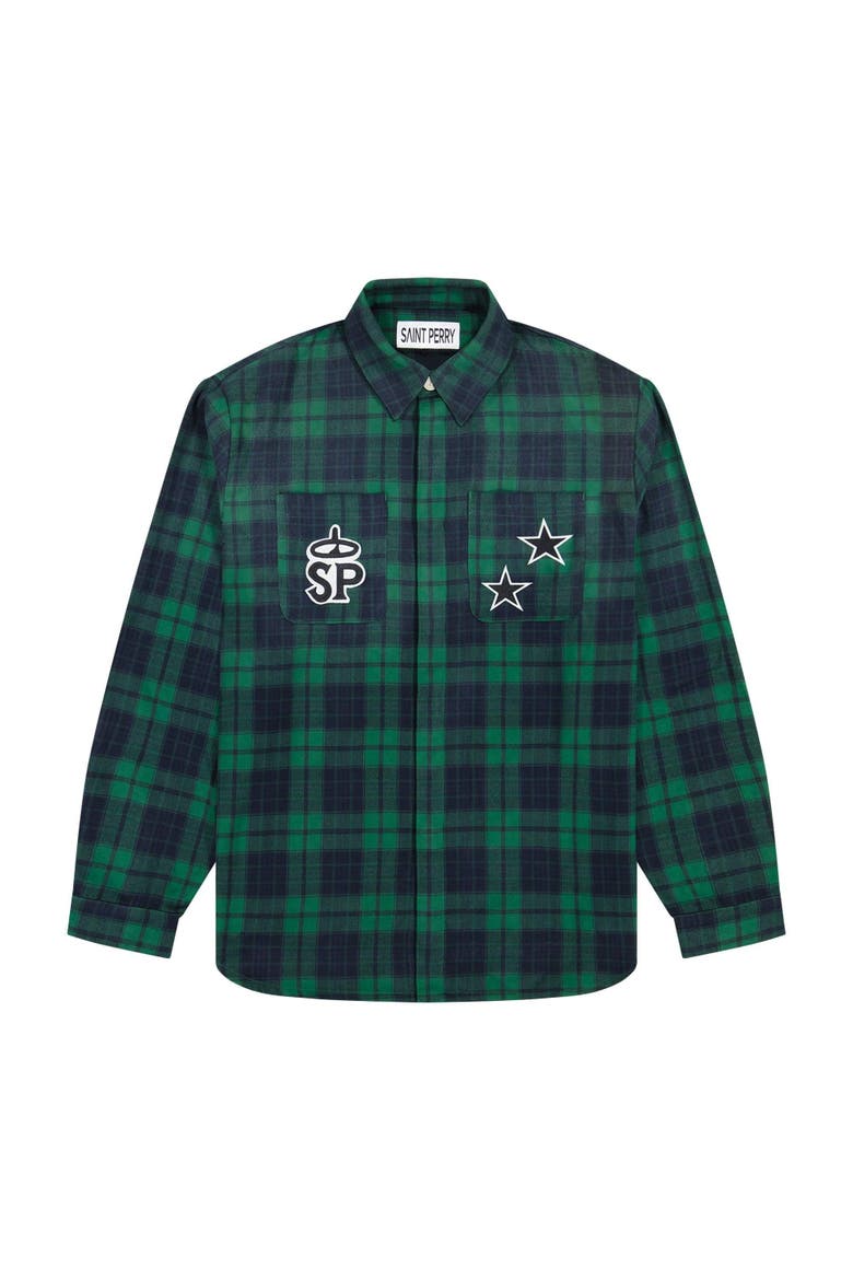 Odell Flannel Shirt, Main, color, Plaid