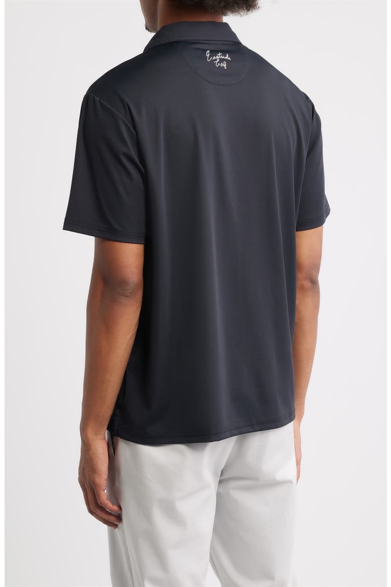 Signature Solid Golf Polo, Alternate, color, BLACK