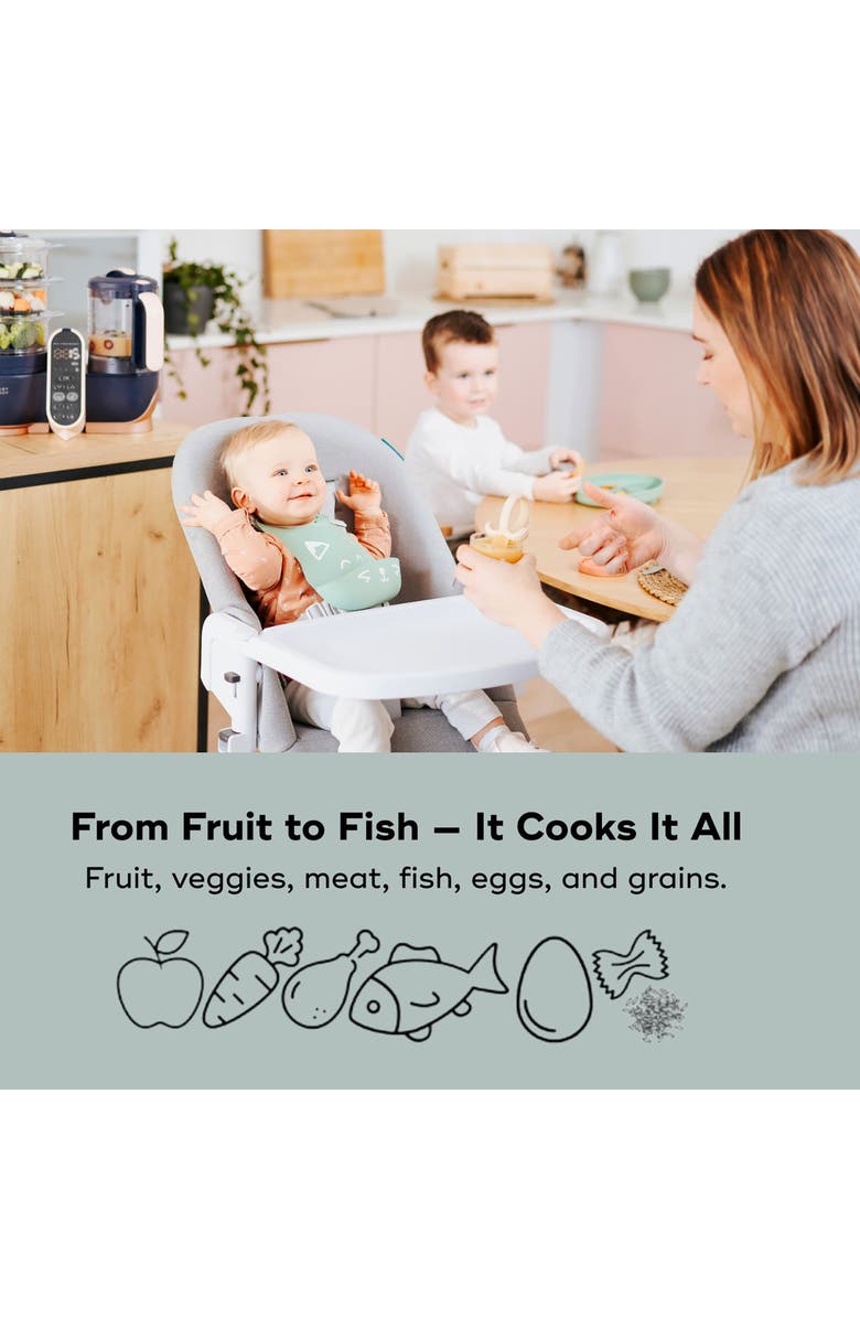 Babymoov Duo Meal XL Food Prep System, Alternate, color, Rose Gold/Navy