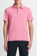 Vince Regular Fit Garment Dyed Cotton Polo