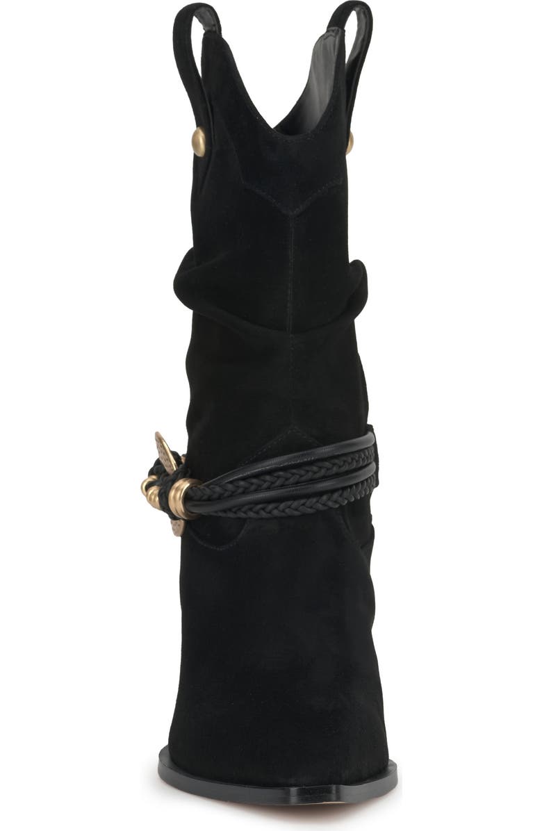 Jessica Simpson Hanie Western Boot, Alternate, color, Black