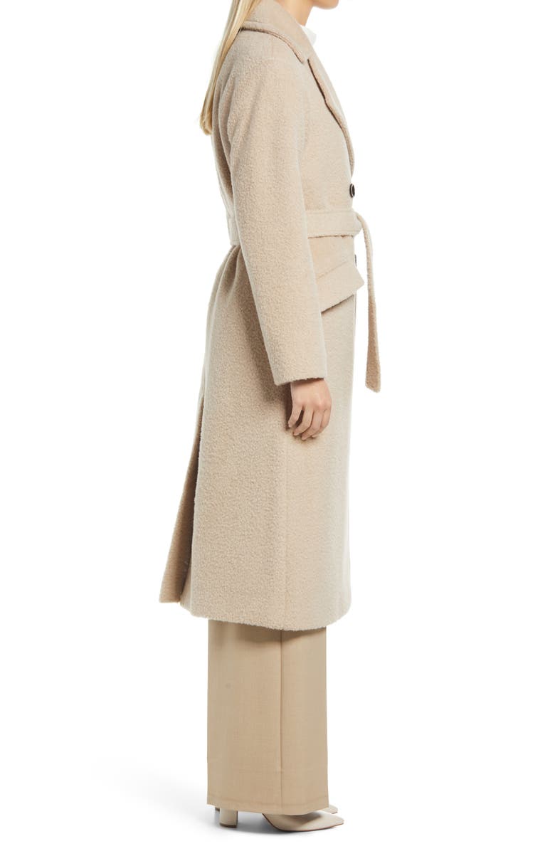 Nordstrom Belted Wool Blend Wrap Coat, Alternate, color,