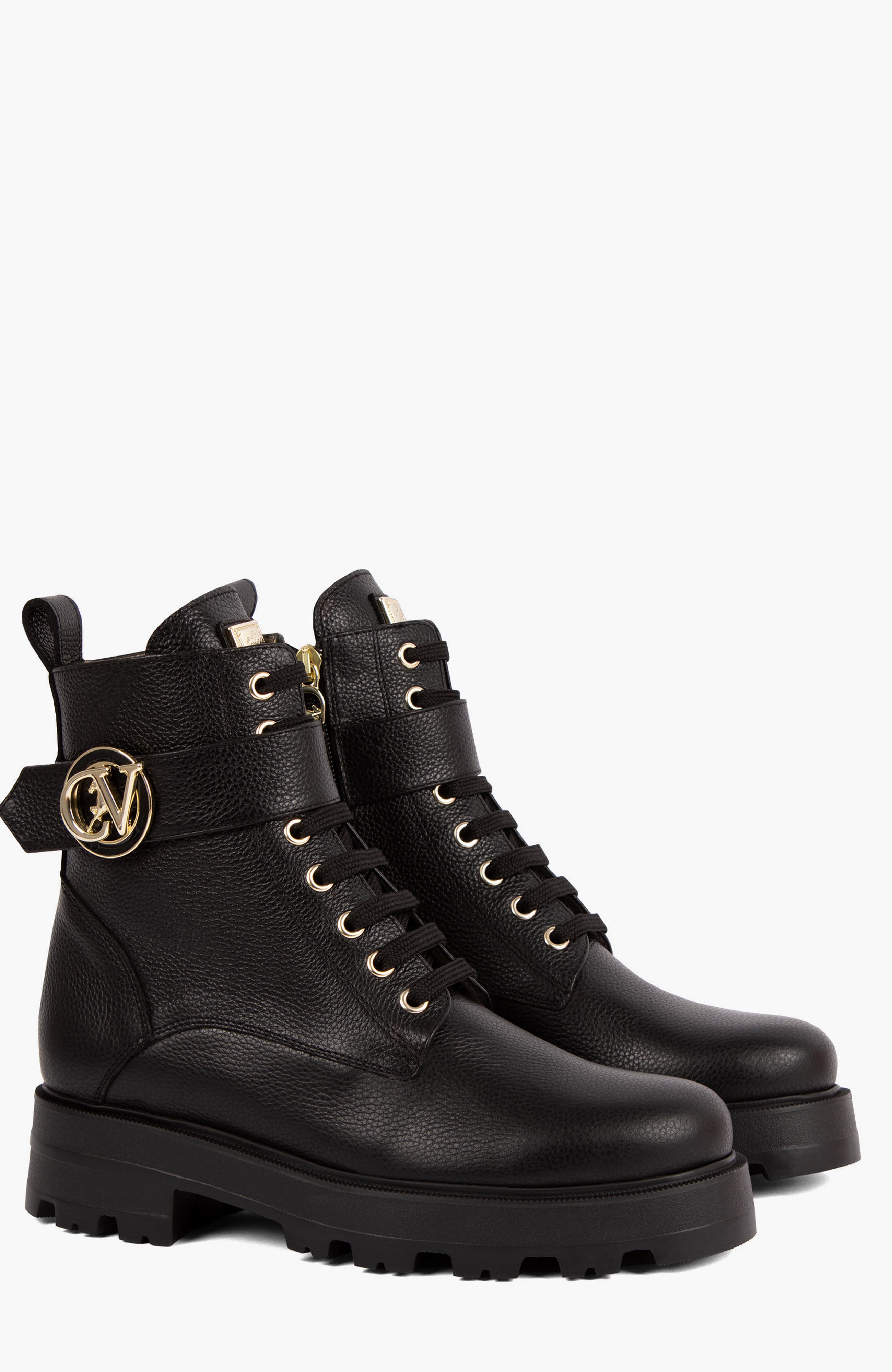 Signature CV By Cavalinho Ankle Leather Boots, Alternate, color, Black