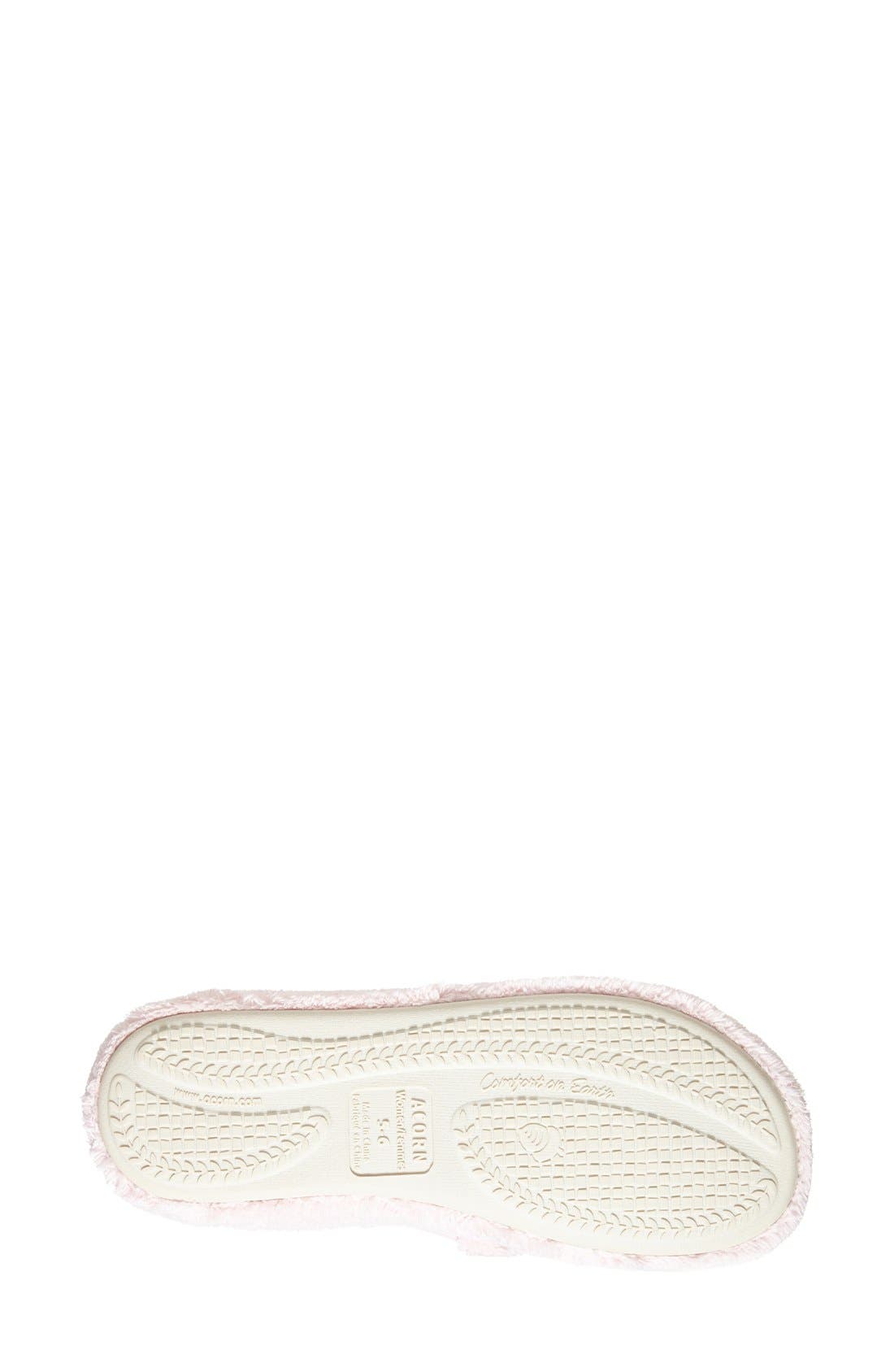 Acorn Waffle Spa Slipper, Alternate, color, Pink