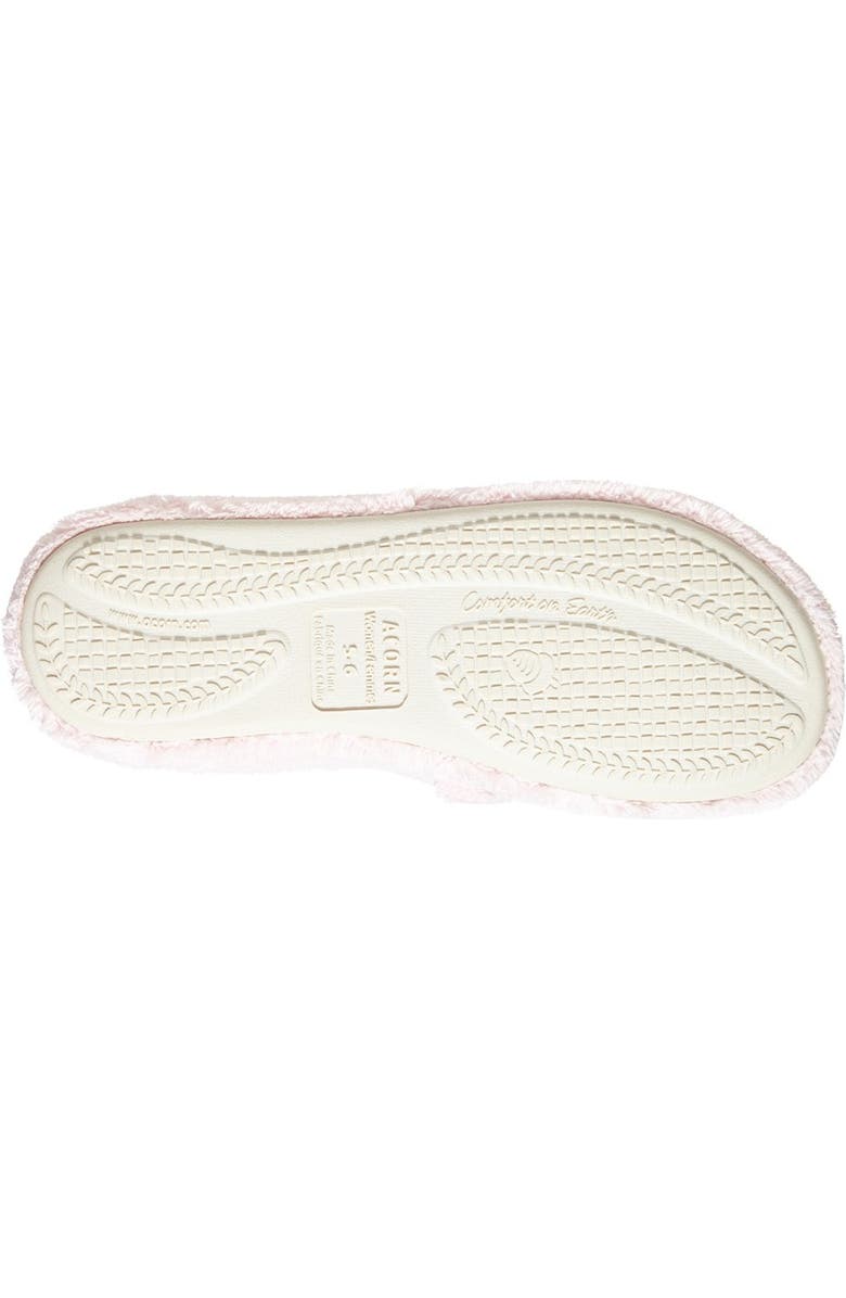 Acorn Waffle Spa Slipper, Alternate, color, Pink