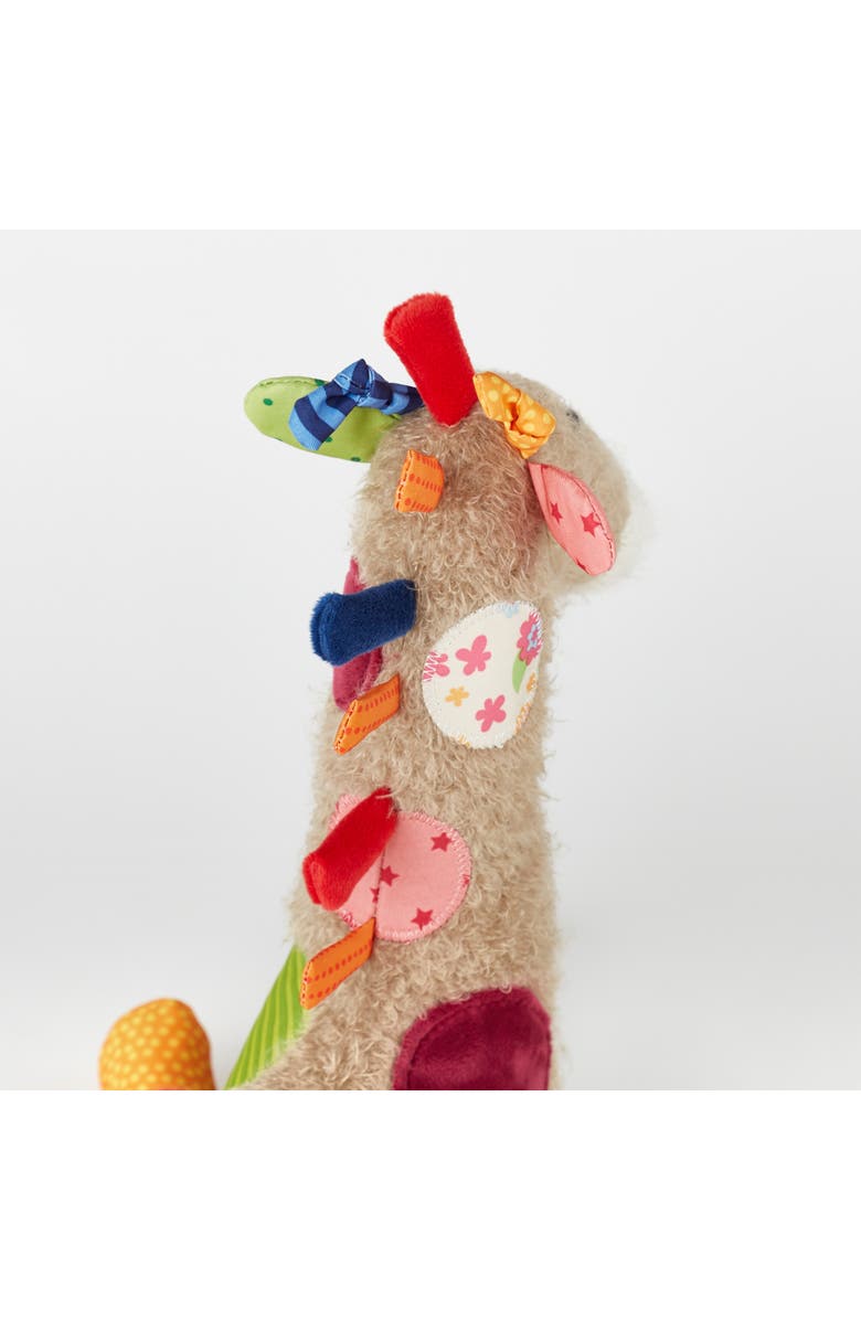 sigikid Patchwork Giraffe Plush Toy, Alternate, color, Multicolored