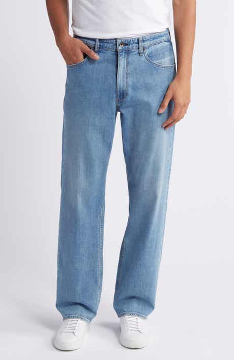 rag & bone Fit 4 Authentic Stretch Straight Leg Baggy Jeans