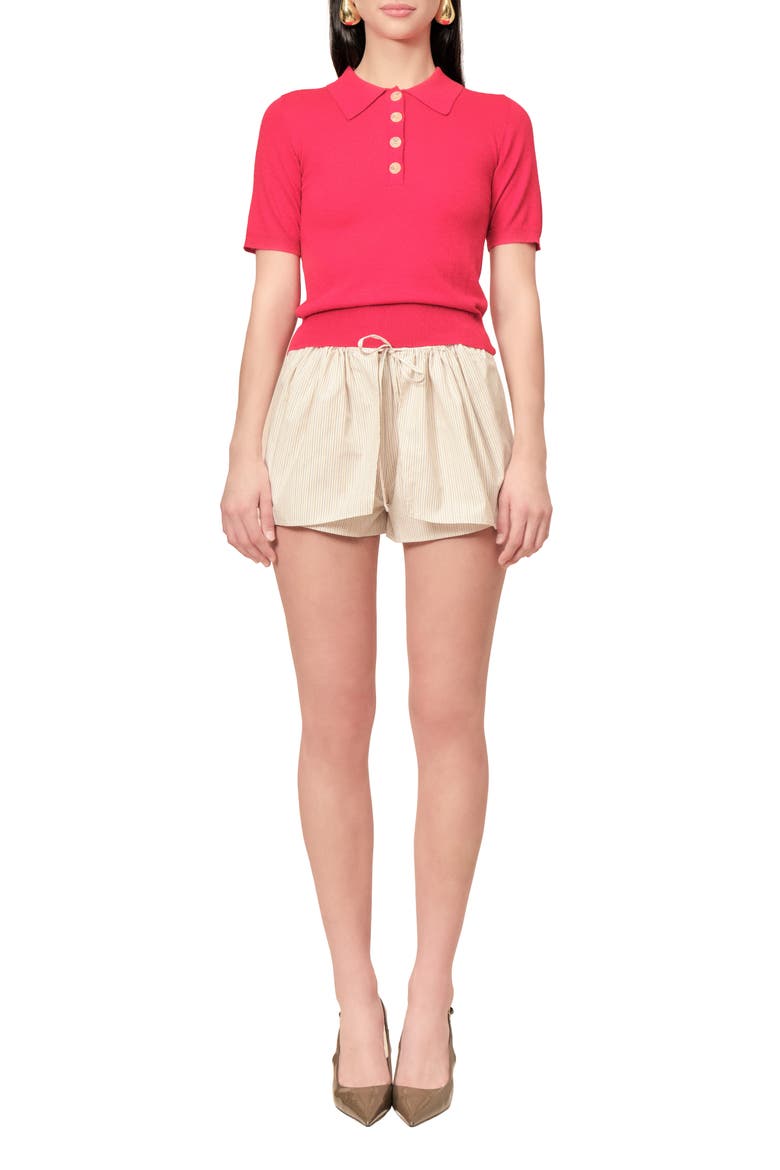 Darcy Polo, Alternate, color, RED