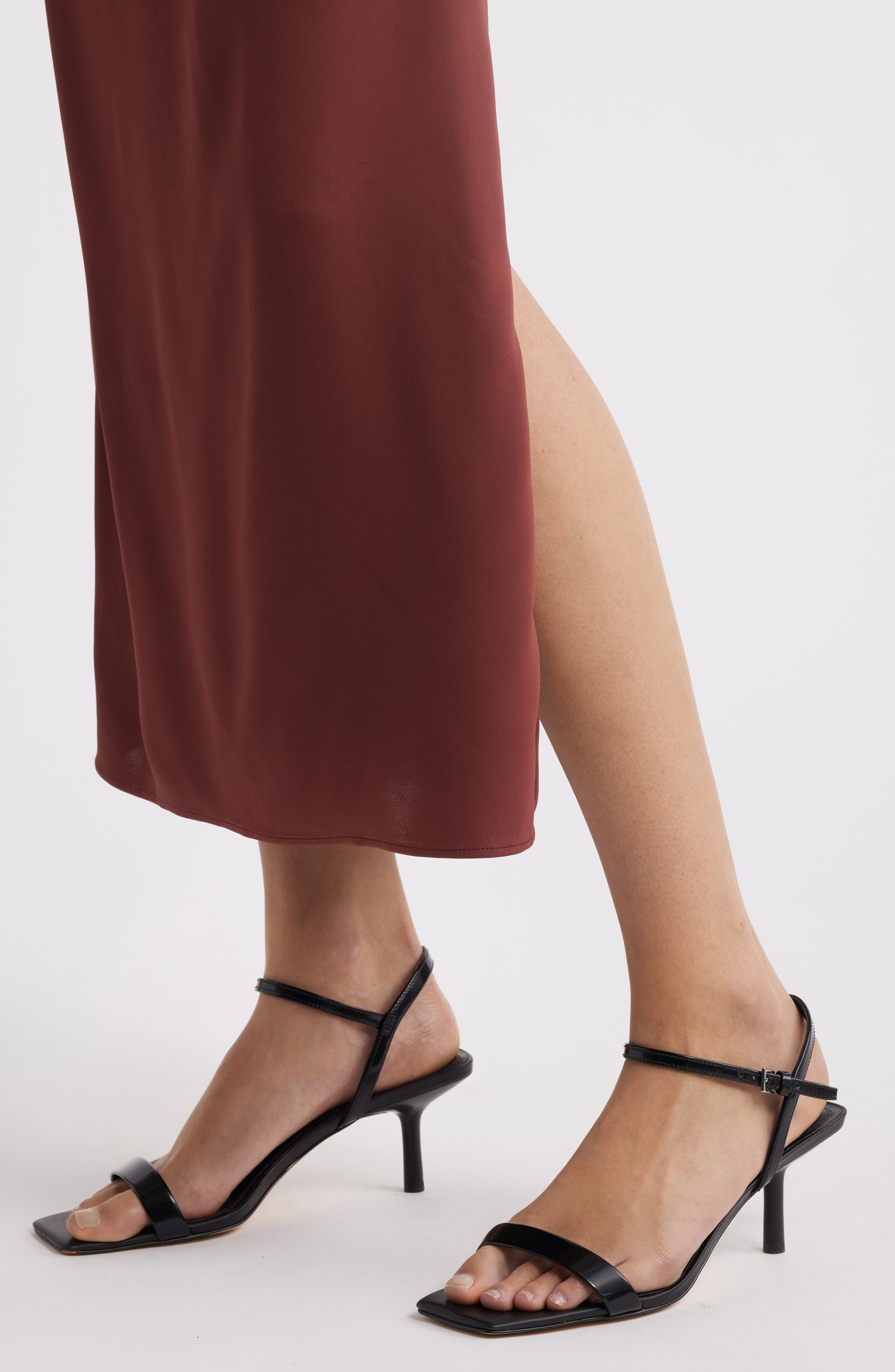 Nordstrom Sydney Ankle Strap Sandal, Alternate, color, Black