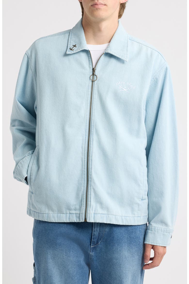 Lakeland Cotton Blend Jacket, Alternate, color, BLEACH WASH