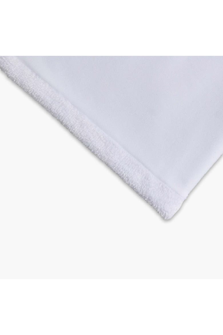 Plush Lined Neck Warmer, Alternate, color, White