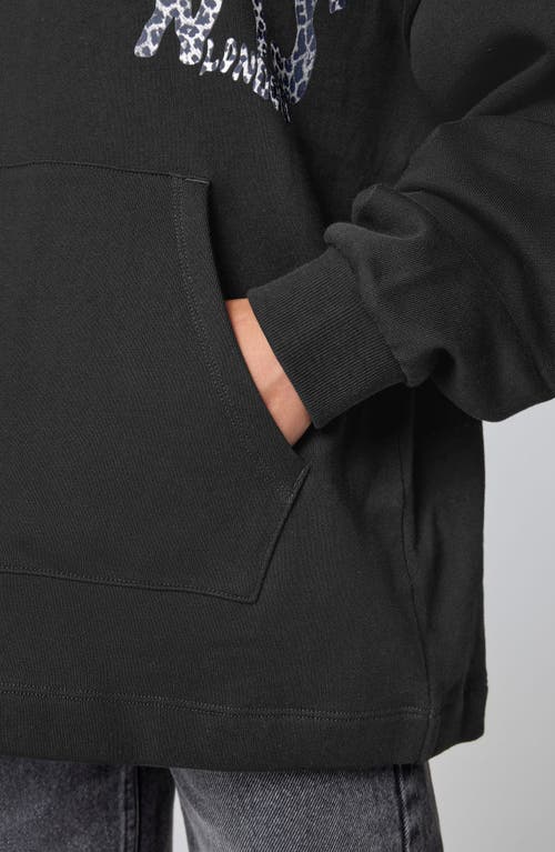 Smallsaints By Allsaints Kids' Orlando Cotton Hoodie In Black