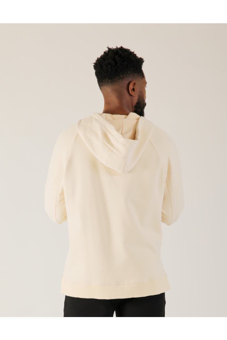 Cotton Tech Hoodie, Alternate, color, Oatmilk