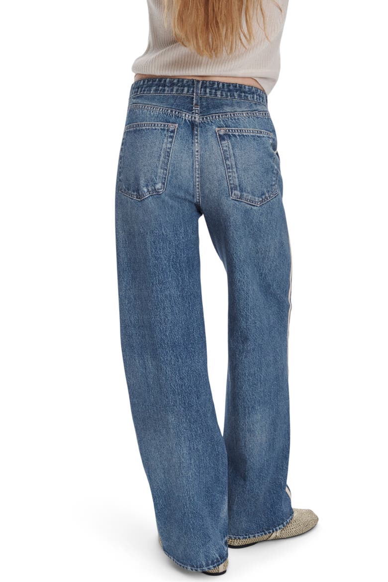 rb Miramar Track Stripe Cotton Terry Sweatpant Jeans, Alternate, color, SUTTON