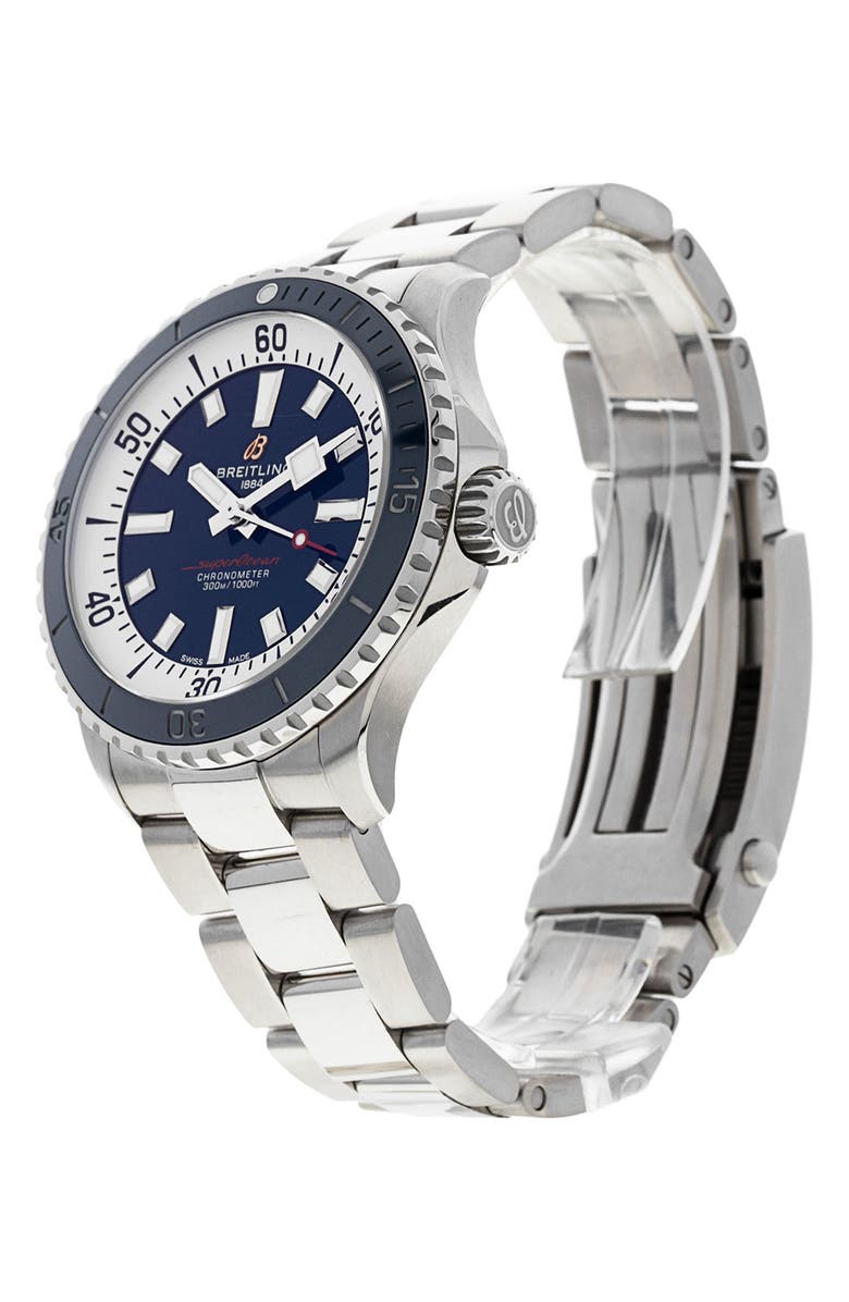 Watchfinder & Co. Breitling Preowned SuperOcean Automatic Bracelet Watch, 42mm, Alternate, color, 