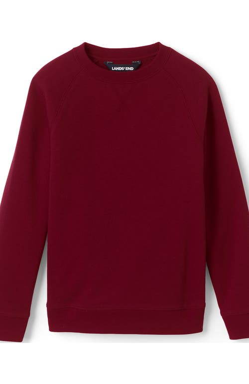 LANDS' END LANDS' END SCHOOL UNIFORM KIDS CREW SWEATSHIRT