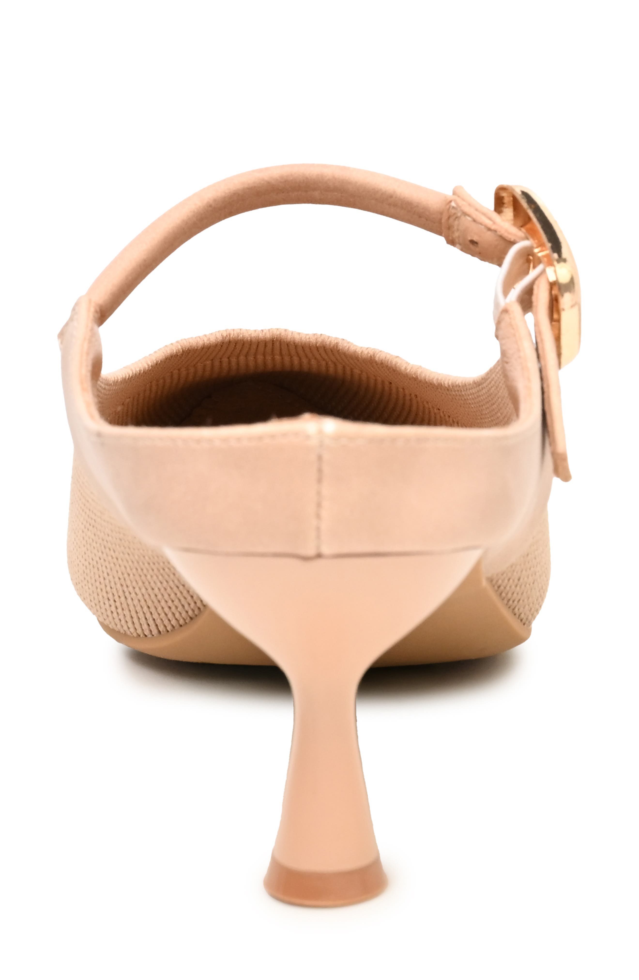 Lunah Pointed Toe Mary Jane Mule, Alternate, color, BEIGE KNIT