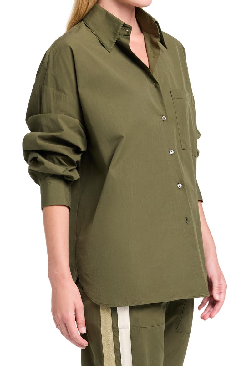 Something Borrowed Shirt, Alternate, color, MILITARY