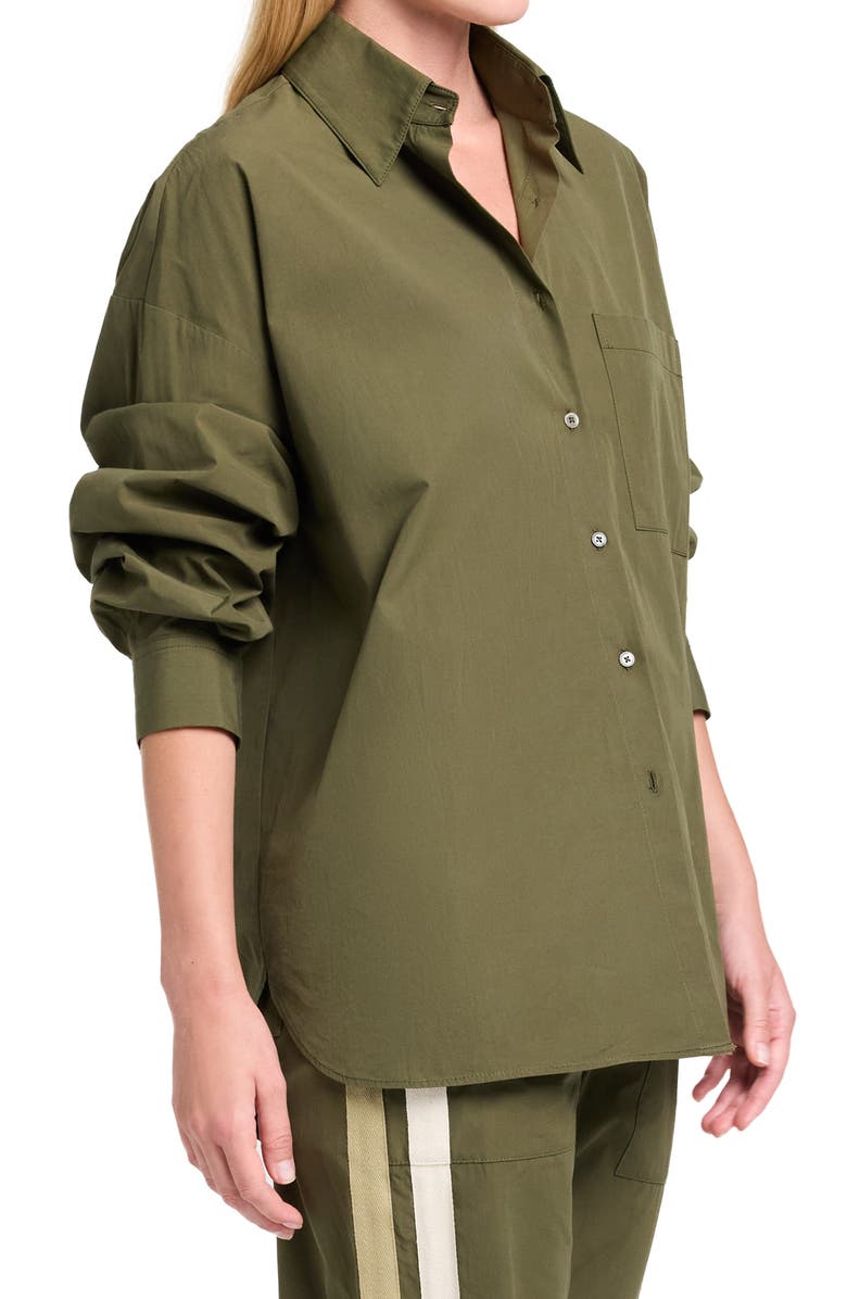 TWP Something Borrowed Shirt, Alternate, color, Military