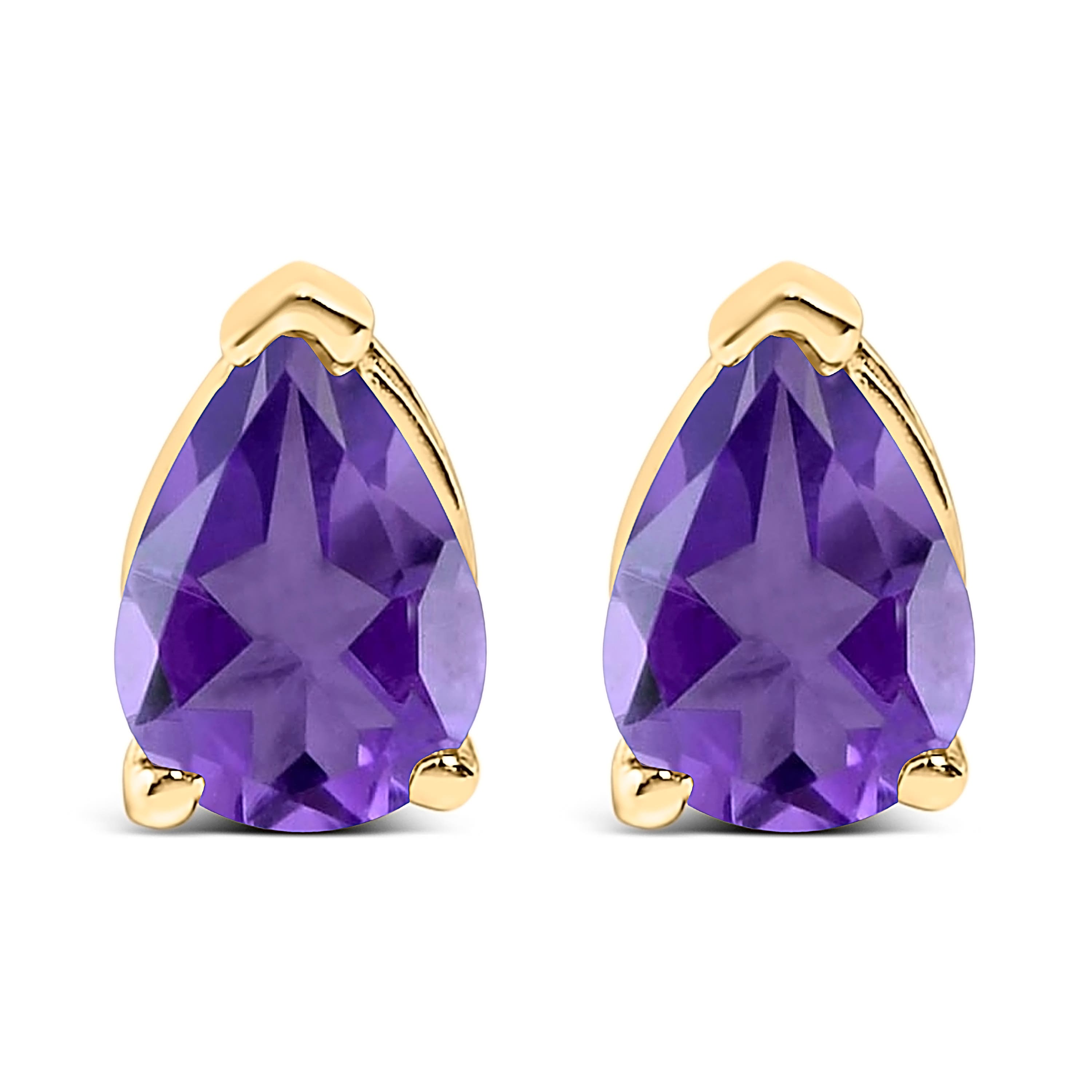Purple Amethyst | Yellow