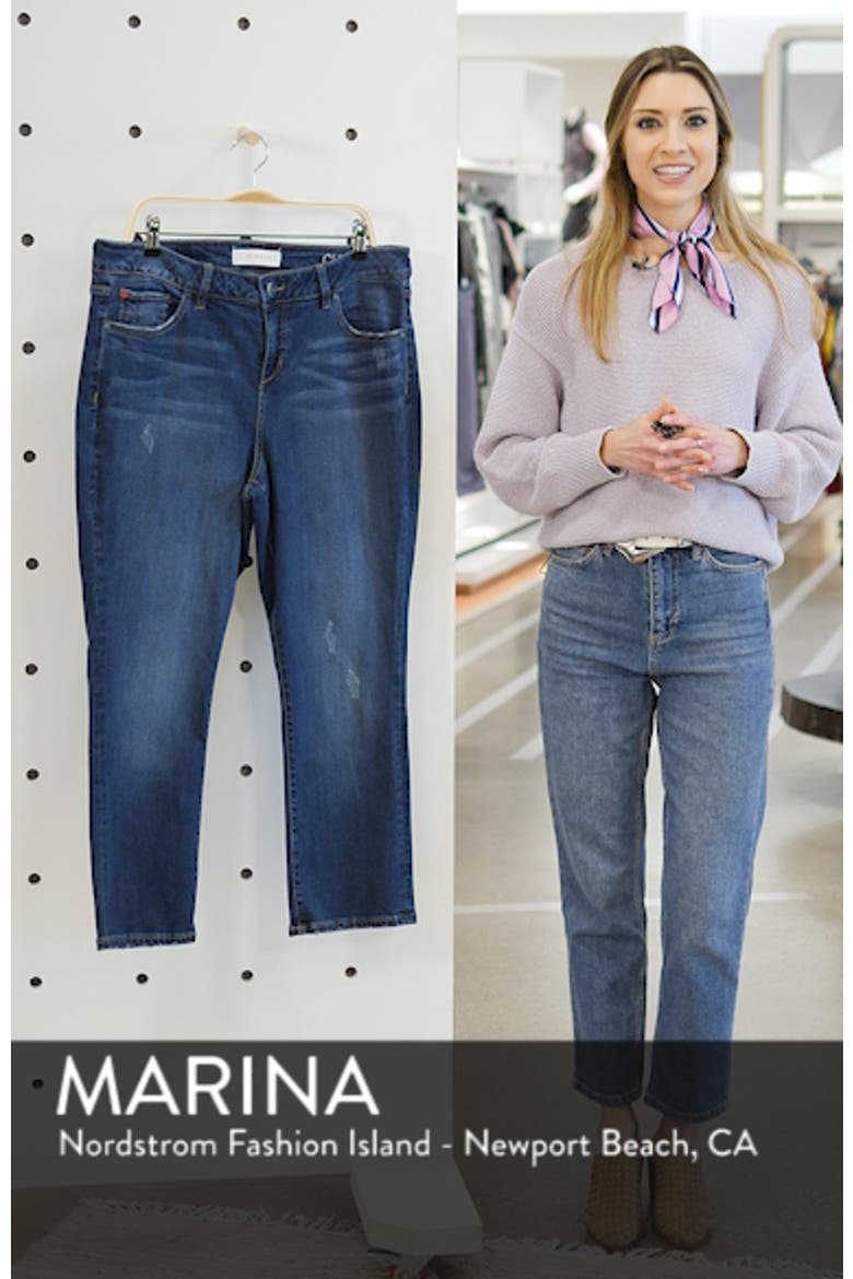 Crop Straight Leg Jeans video