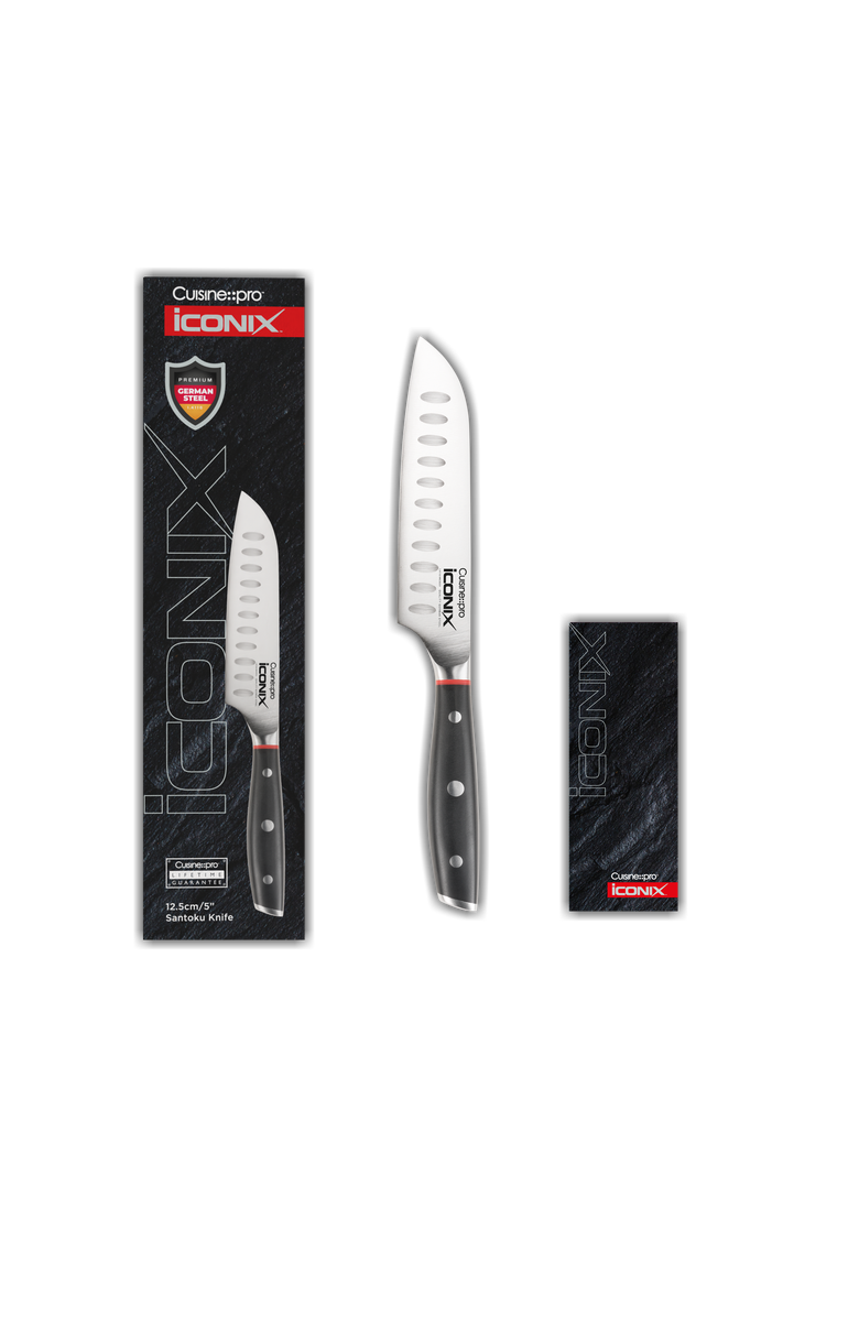 Cuisine::pro<sup>®</sup> iconiX<sup>®</sup> 5" Santoku, Alternate, color, Black