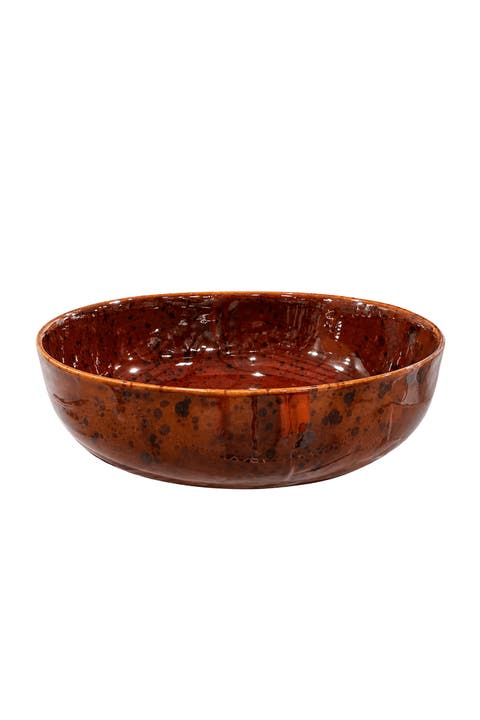 Tortoiseshell Serving Bowl