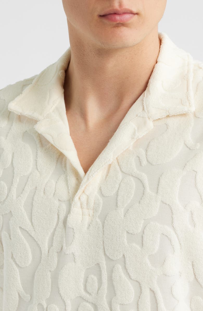 OAS Texture Terry Cloth Polo, Main, color,