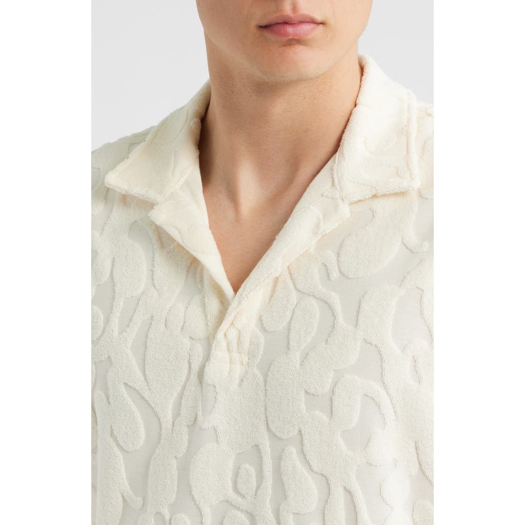 Oas Texture Terry Cloth Polo