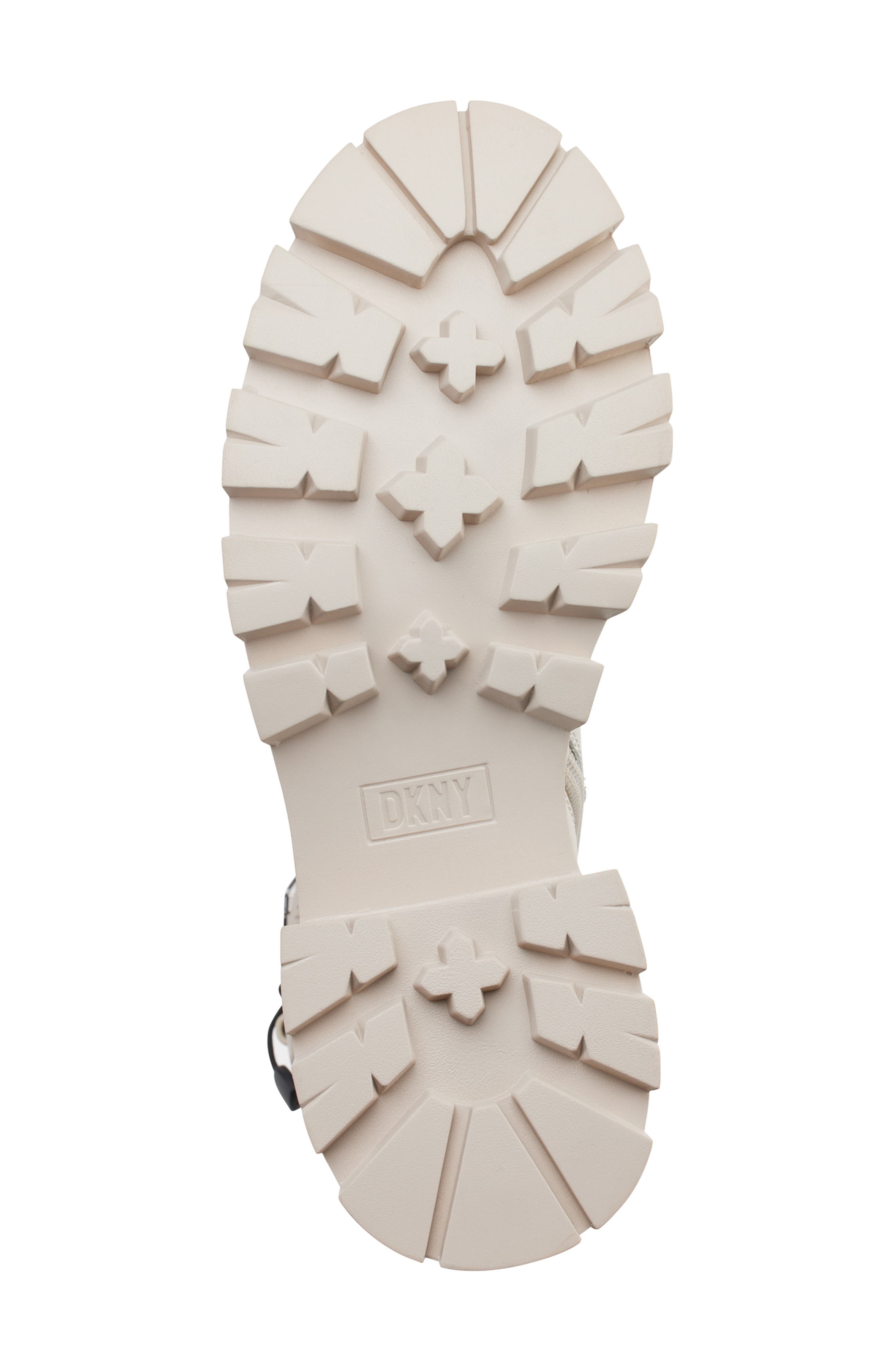 DKNY Lug Sole Combat Boot, Alternate, color, Deep Vanilla