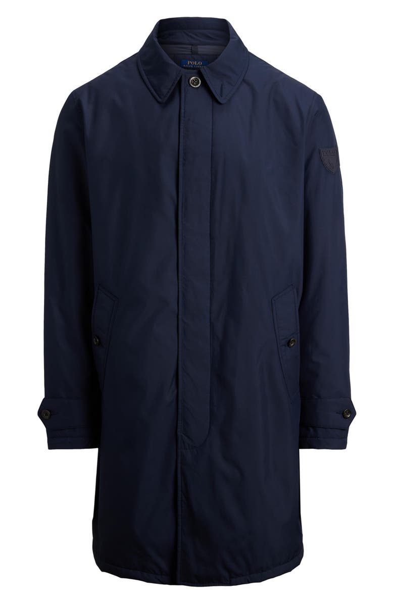 Polo Ralph Lauren Packable Walking Coat, Alternate, color, Collection Navy