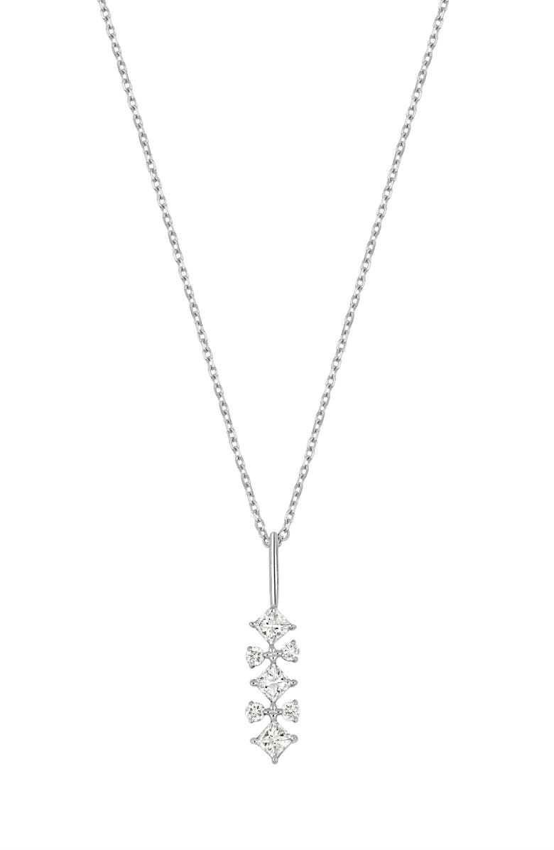 Bony Levy Getty Diamond Pendant Necklace, Main, color, 18K White Gold