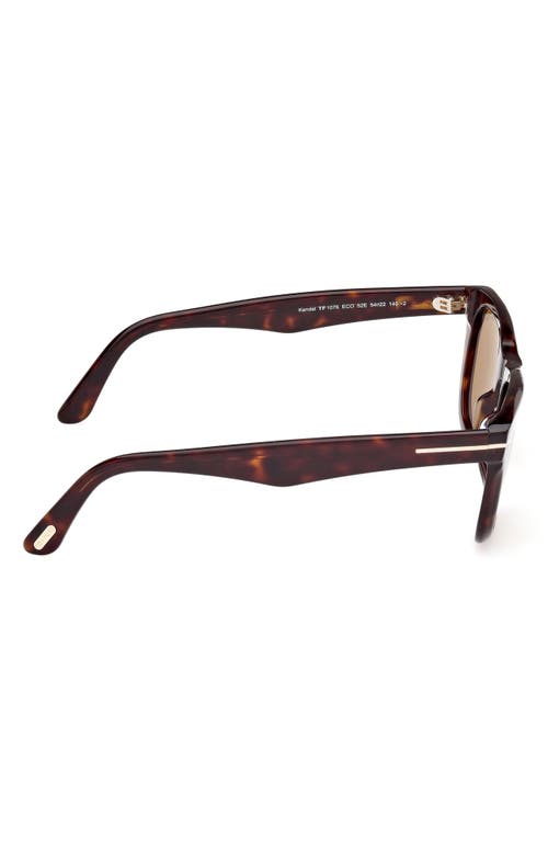 Tom Ford Kendel 54mm Square Sunglasses