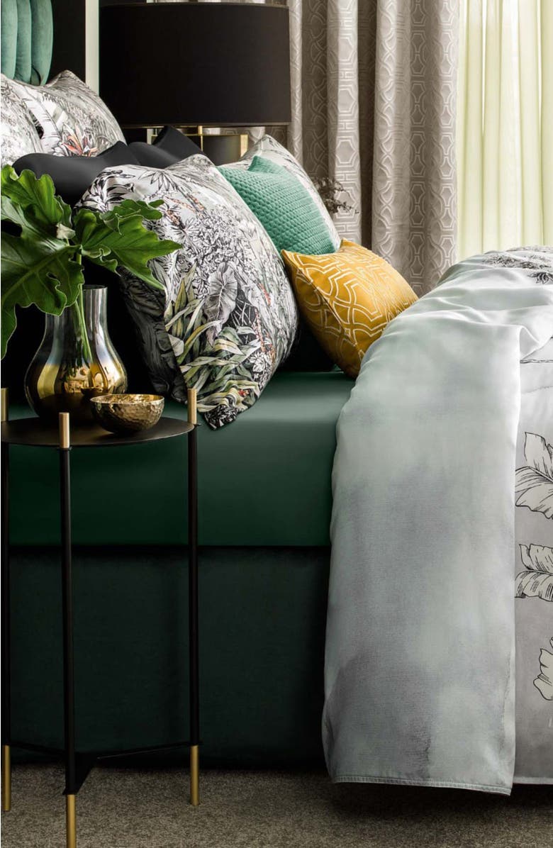 Togas Ilbama Duvet cover, Alternate, color, Green