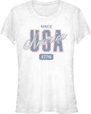 Lost Gods Juniors Lost Gods Since 1776 America USA T Shirt