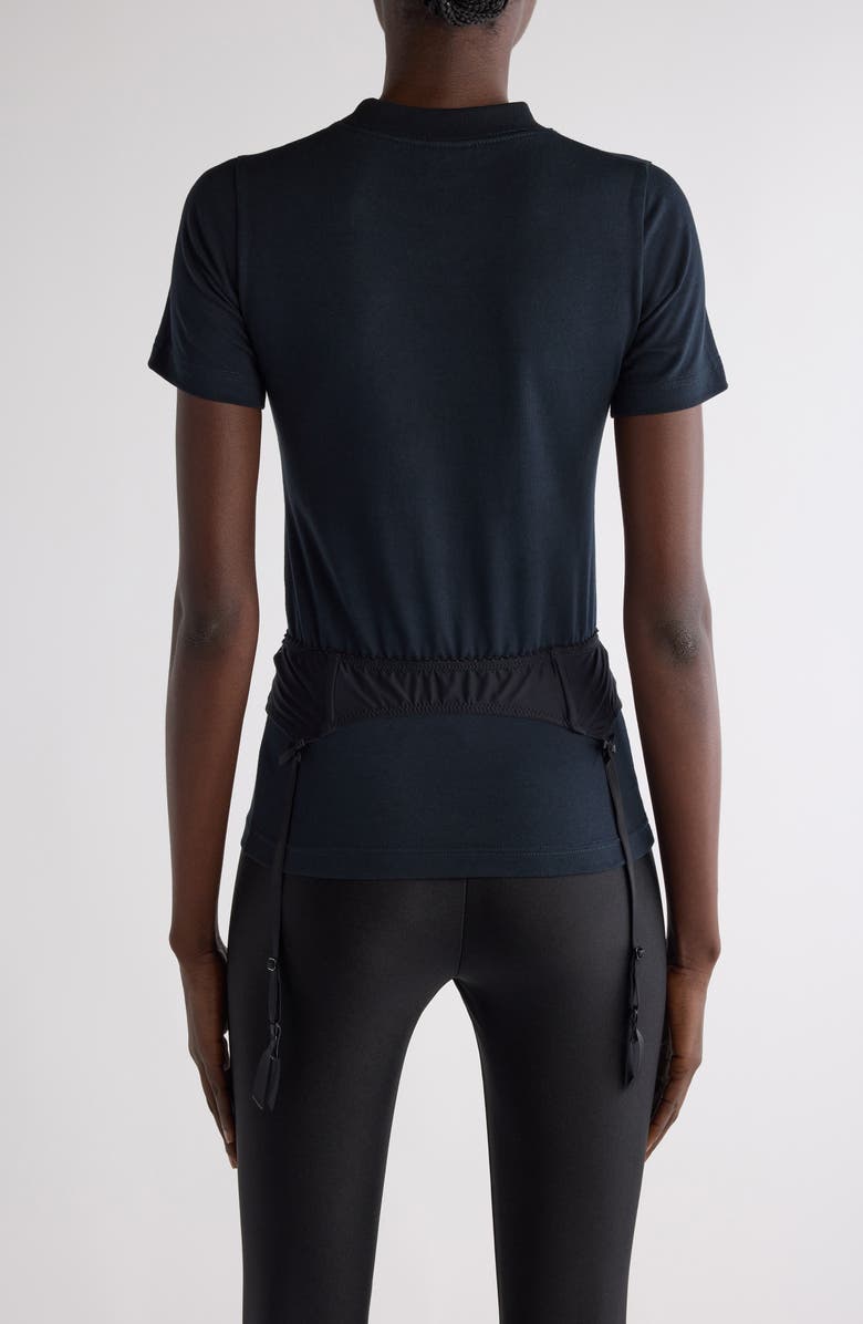 Balenciaga Lingerie T-Shirt, Alternate, color, Faded Black