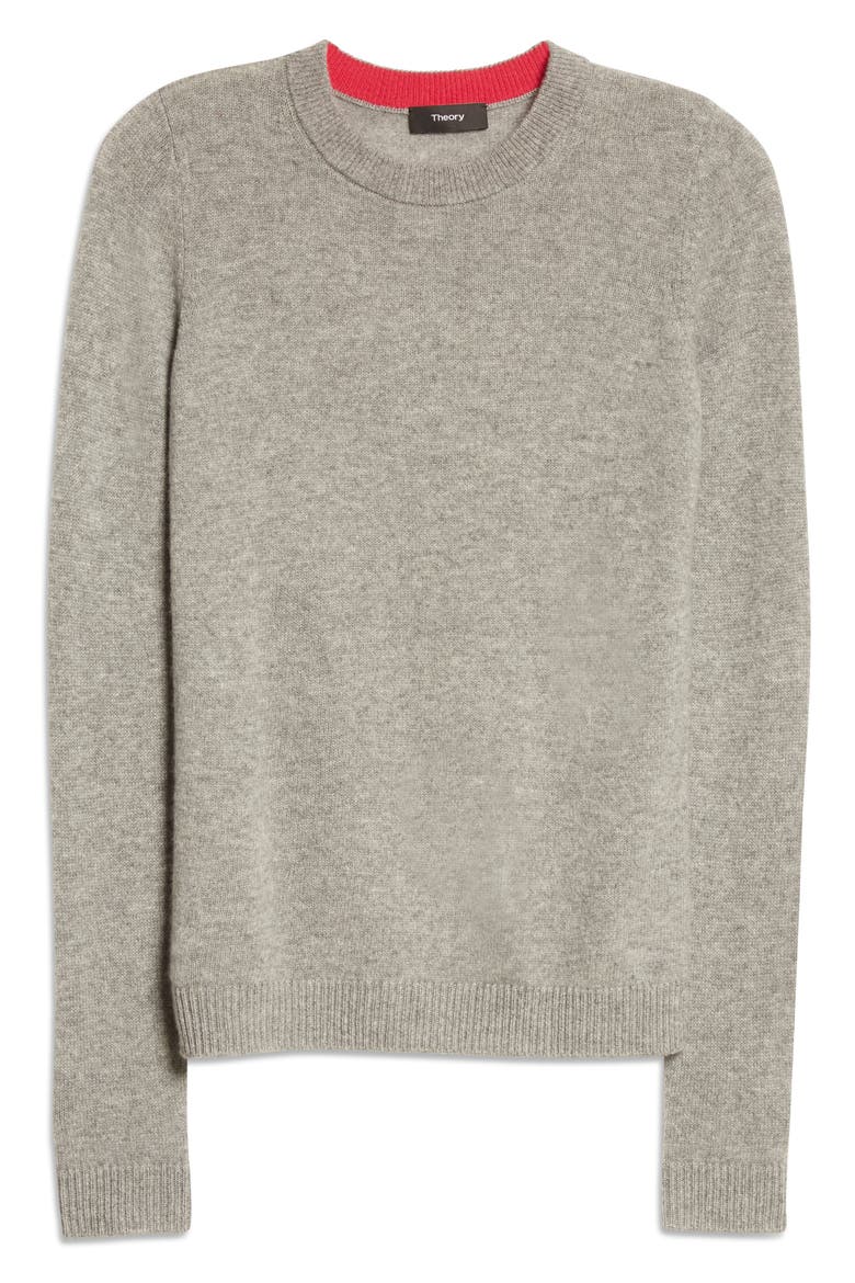 Cashmere Crewneck Sweater, Alternate, color, HUSKY