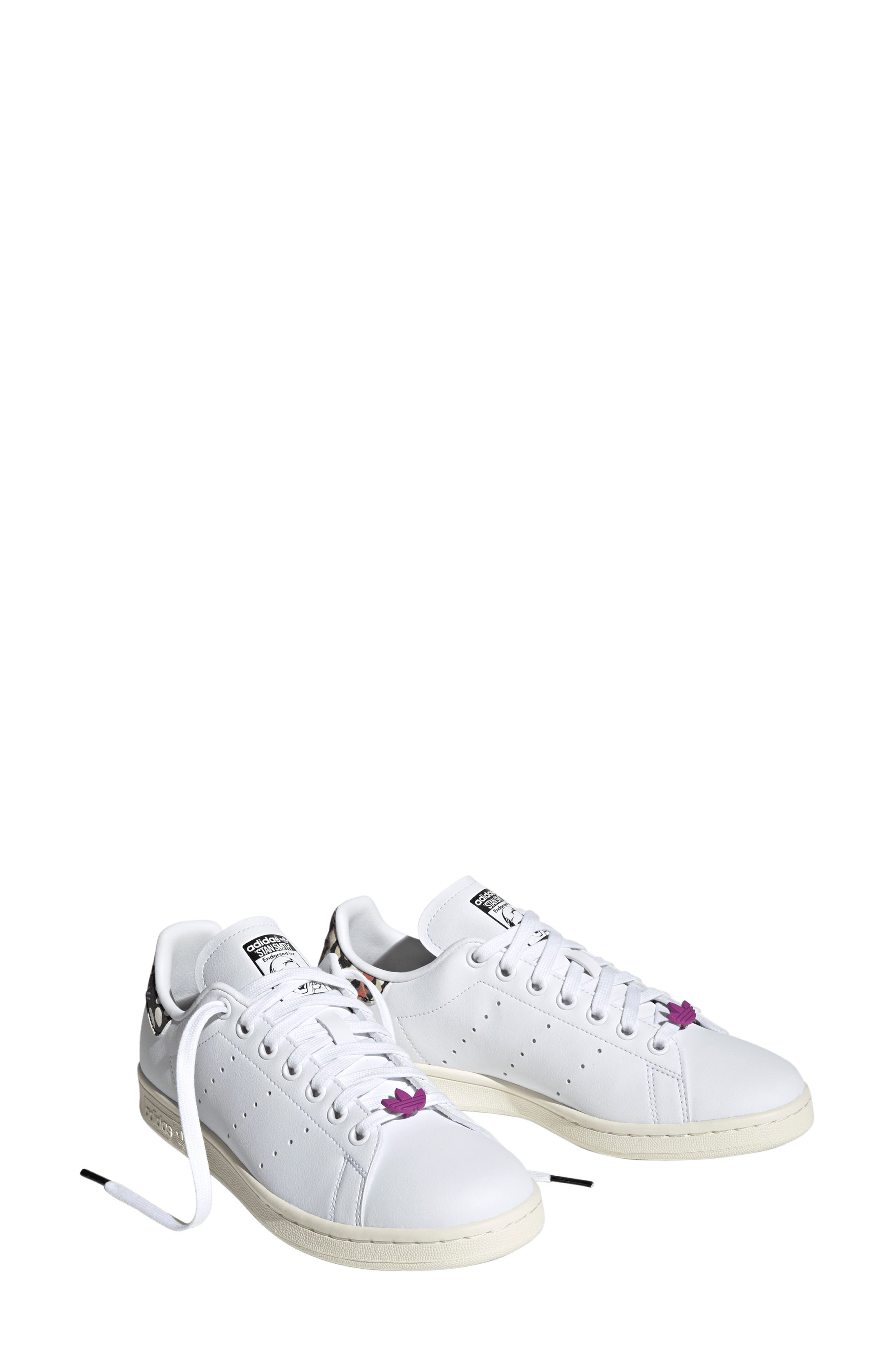 adidas Stan Smith Sneaker, Main, color, Ftwr White