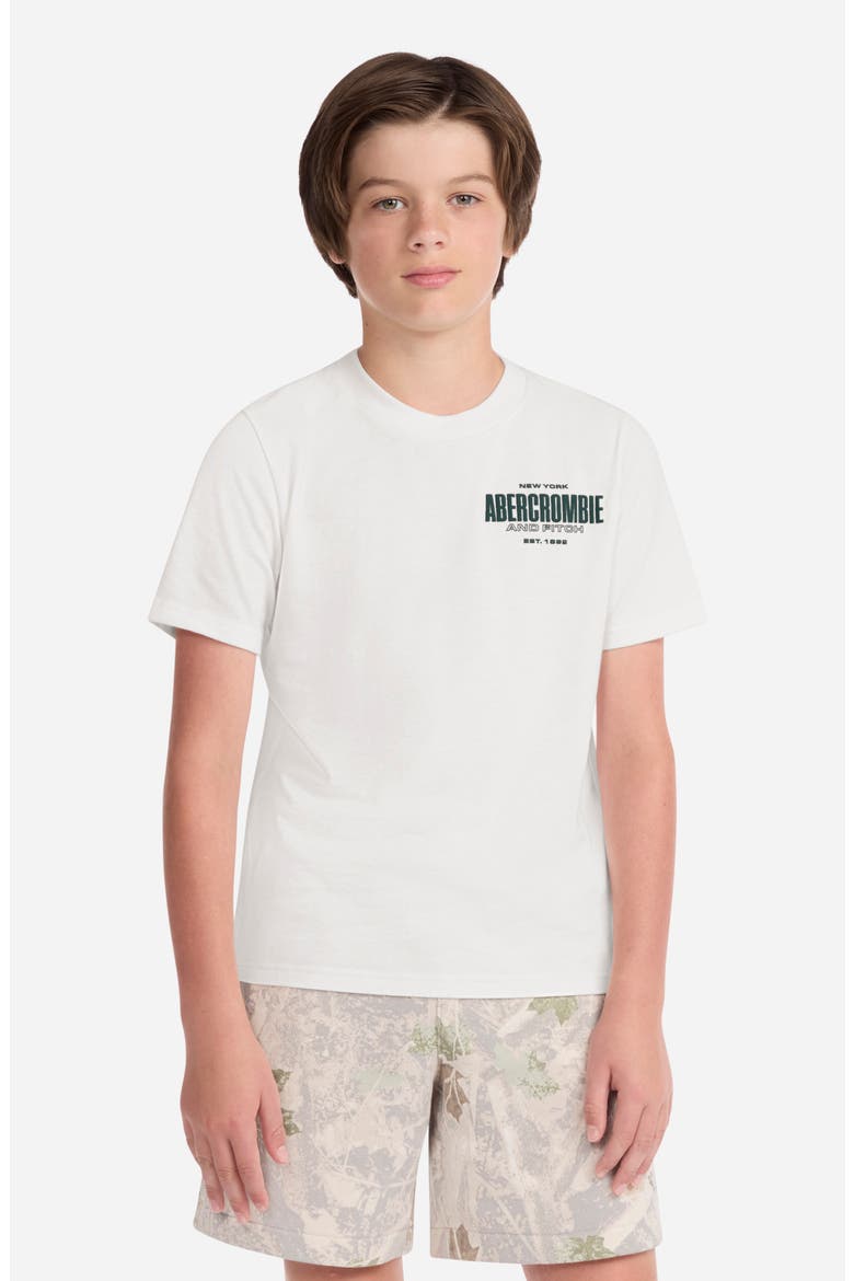 Kids' 1892 Logo Boxy Graphic T-Shirt, Alternate, color, JET STREAM
