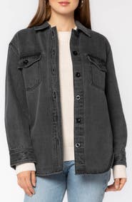 VELVET HEART Eleanor Cotton Shacket