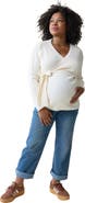 Ingrid & Isabel Maternity and Nursing Wrap Sweater