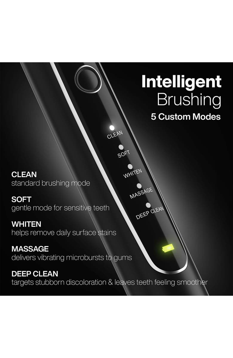 AQUASONIC Black Series PRO Ultra-Whitening Electric Toothbrush, Alternate, color, Black