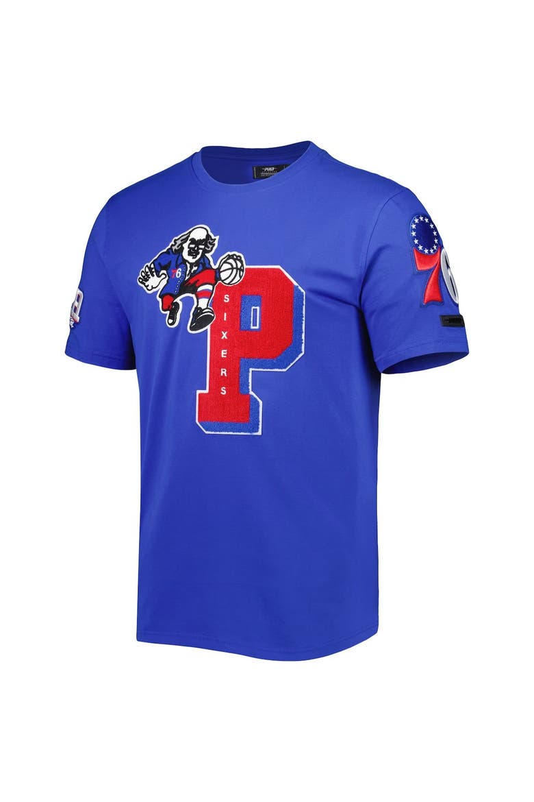 Men's Pro Standard Royal Philadelphia 76ers Mash Up Capsule T-Shirt, Alternate, color, Royal