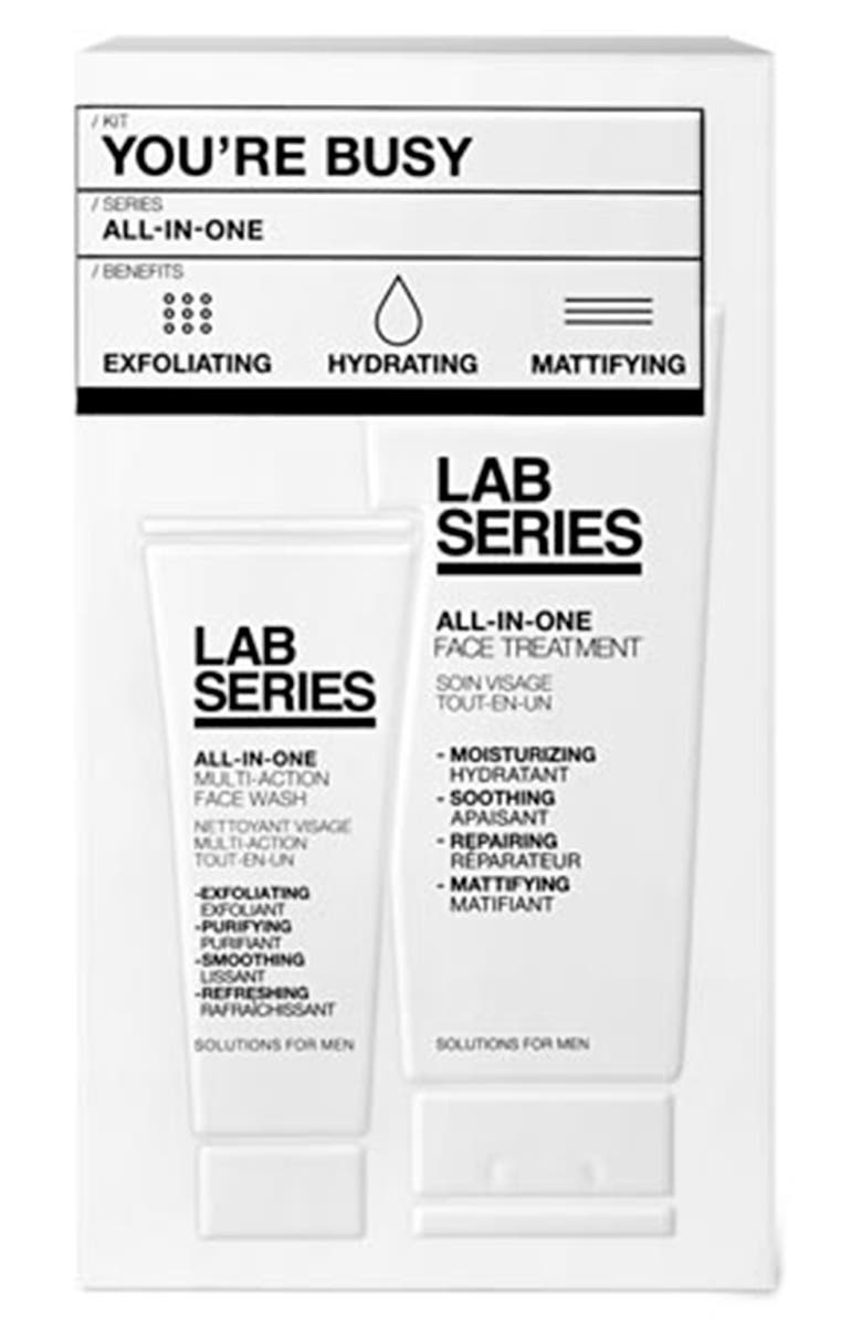 Lab Series Skincare for Men You're Busy Multitasking Set USD $41 Value, Alternate, color,