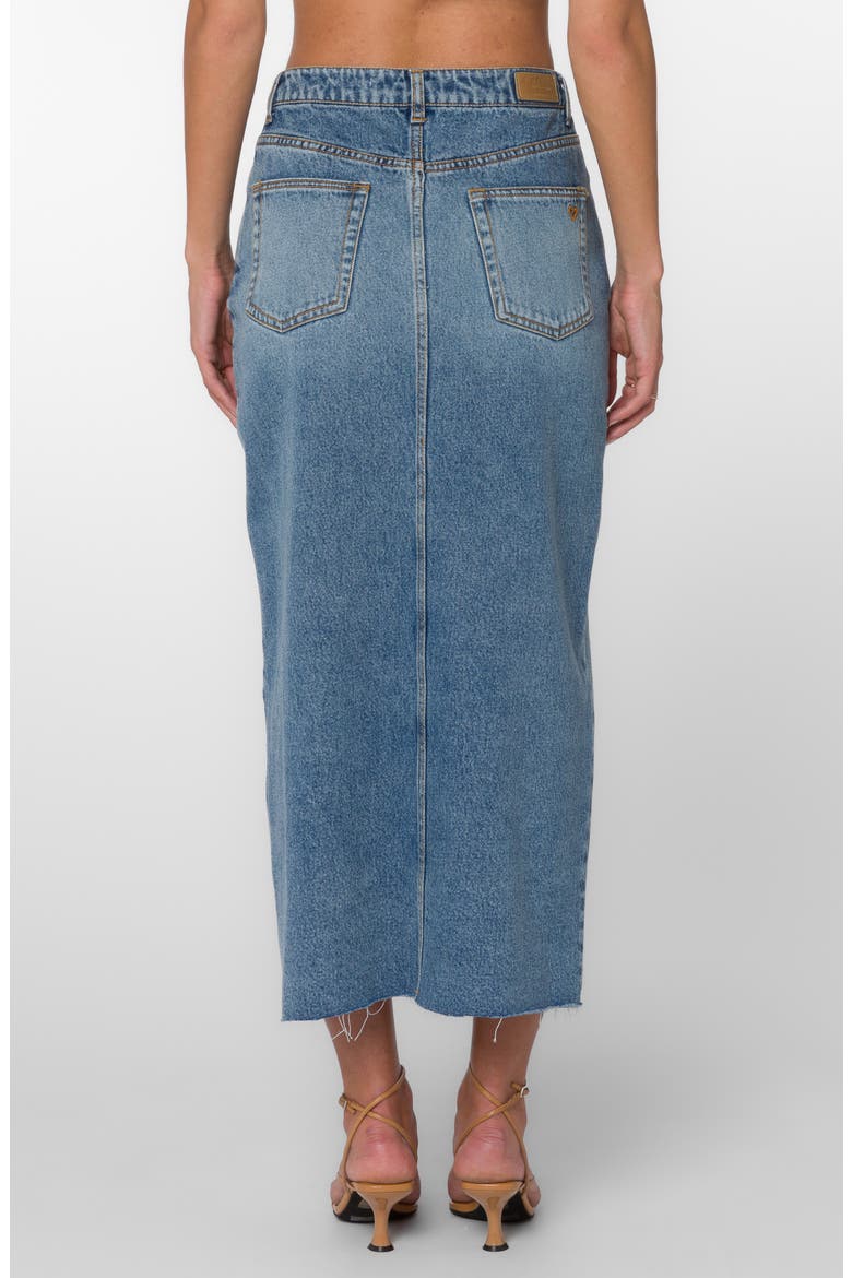 Kandace Denim Midi Skirt, Alternate, color, 265 CALIFORNIA BLUE