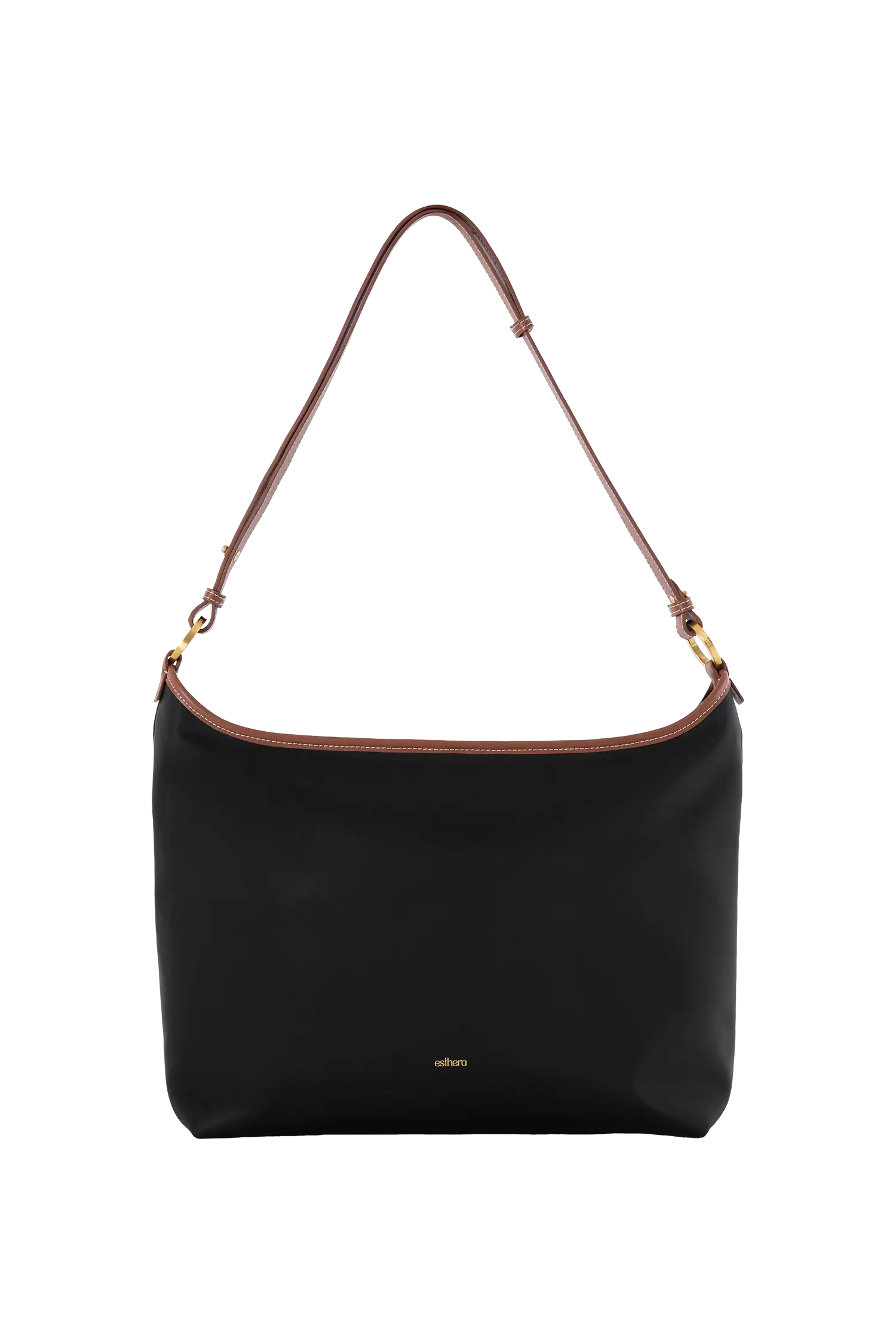 Rider Nylon Hobo Bag, Main, color, Black
