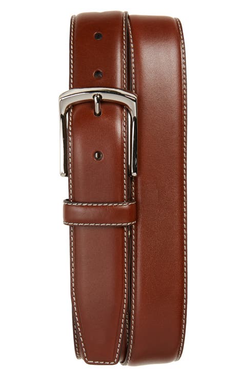Burnished Leather Belt