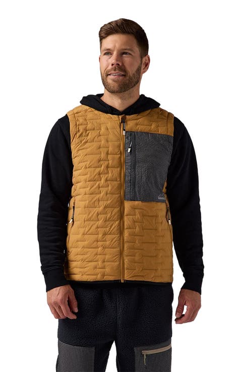 Peale Primaloft Stitch-Free Baffle Stretch Vest - Men's